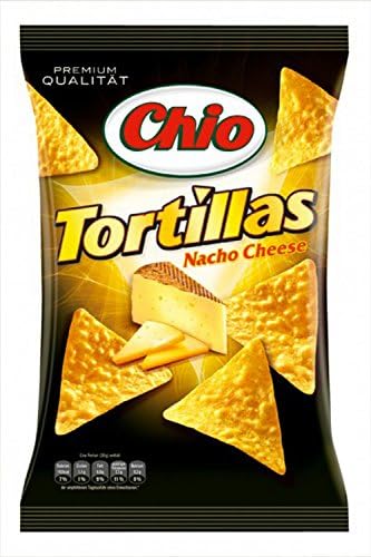 Chio tortillas Nacho Cheese 125 g - 4.41 oz