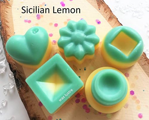 SICILIAN LEMON - Handmade Highly fragranced wax melts pack of 5