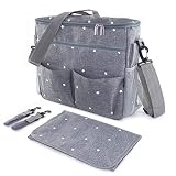 ✔ INTERIOR TÉRMICO IMPERMEABLE. 🌞 Bolsa ideal para el verano 🌞. Su interior térmico protege las cosas de tu bebé del calor excesivo y de la lluvia. Ideal para conservar los alimentos y todas las cosas sensibles de tu bebé.