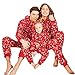 Produktbild Christmas Sweater Family UFODB Herren Damen Kind Pajamas Freizeitanzug Jumpsuit Sleepwear Weihnachtspullover Mit Kapuze Weihnachten Pulli Xmas Heimservice