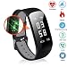 Produktbild Slim Touch Wasserdicht Fitness Armbänder mit Pulsmesser,Smart Fitness Tracker mit Herzfrequenzmesser, Schrittzähler, Schlaf-Monitor, Aktivitätstracker,Anrufen / SMS, für Android iOS Smartphone