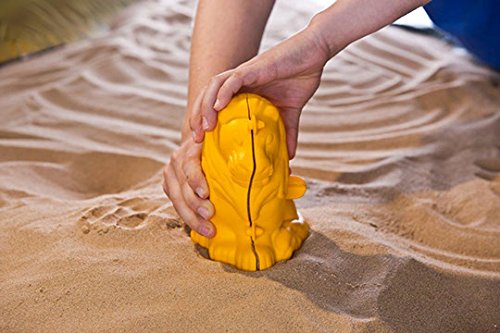 Sandcreation 3D Mini Formen für Knet-Sand, Indoor Sand und Natur Sand: Katze, Pony, Löwe, Krokodil - 8