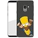 Produktbild Hardcase Handyhülle für Dein Samsung Galaxy S9 von finoo Made In Germany Hülle mit Motiv für Optimalen Schutz Polycarbonat Tasche Case Cover Schutzhülle für Dein Samsung Galaxy S9 - Bart Steinschleuder