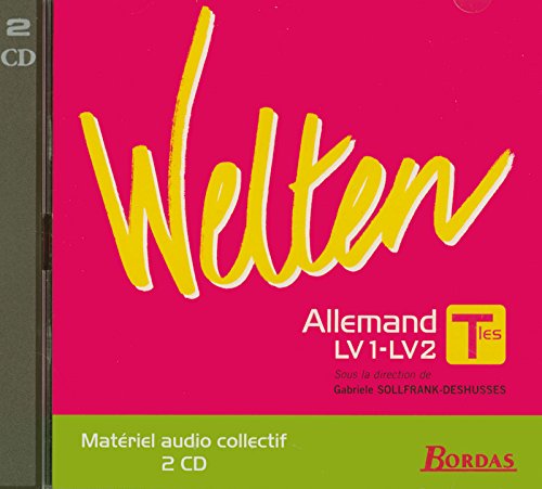 Welten Terminale Cd Classe 05 Allemand Lv1 Lv2 Materiel Audio Collectif 2cd - 