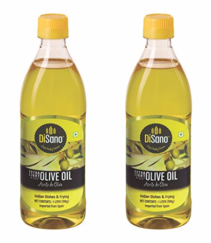 Disano Extra Light Olive Oil, 1L (Pack of 2) RS.1175 (50.00% Off) - Amazon