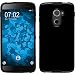 Produktbild PhoneNatic Case für BlackBerry DTEK60 Hülle Silikon schwarz Cover DTEK60 Tasche + 2 Schutzfolien