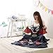 Produktbild uuouu Travel Decke Quilt 2 in 1 Flanell Stereo Cartoon Bat Kissen Sommer Klimaanlage Quilt Nap Kissen 160 x 109,2 cm