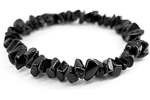 Vives Cortada Pulsera Chip Turmalina Negra