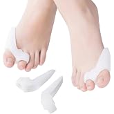 Mawrond Ayak Başparmak Duruş D&uuml;zeltici, Halluks Valgus Rahatlatıcı, Yastıklama Bunyon (Yan Parmak GE&Ccedil;MELİ/1 &Ccedil;ift, Sağ veya So