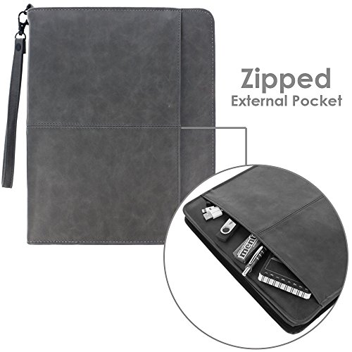 TECHGEAR S-EXEC Folio Sleeve.L Tablet-Schutzhülle, 9-11 inch Screen, Slate (Folio) - 4