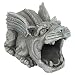 Produktbild Design Toscano Roland der Gargoyle Dachrinnenwächter Regenrohrverlängerung Statue, Polyresin, Vollfarbe, 25,5 cm