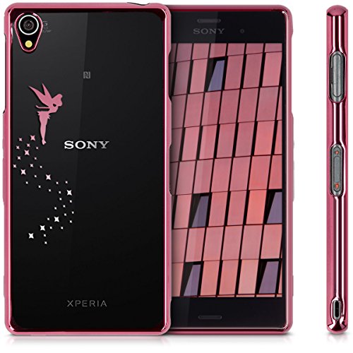 kwmobile Elegante y ligera funda Crystal Case Dise o Hada para Sony Xperia Z3 en rosa fucsia transparente reviews kwmobile Elegante y ligera funda Crystal Case Dise o Hada para Sony Xperia Z3 en rosa fucsia transparente