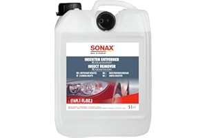 SONAX Nettoyant Insectes (5 litres) Permet d'éliminer Rapidement et complètement la Chitin et Toutes Autres salissures | Réf: 05335000