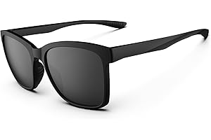 HAAYOT Polarized Sunglasses Mens Women Sports Sunglasses 100% UV Protection Flexible Lightweight TR90 Frame Sun Glasses Driving Fishing Running