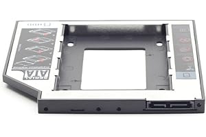 Gembird - Slim Mounting Frame Frame for SATA 2,5" Drive to 5.25" Bay, 12mm, 8716309086912