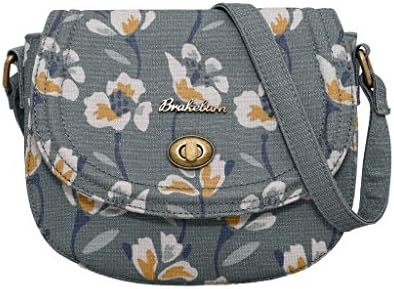 Brakeburn Large Floral Small Saddle Bag