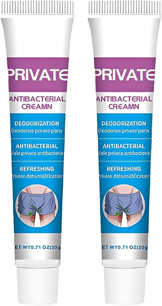 RGKY 2 Unidades Crema de Higiene Íntima para Hombres | Hidrata y Refresca la Zona Íntima | Fórmula Suave para el Cuidado Diario