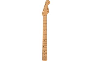 Fender Made in Japan Traditional II 50's Stratocaster Neck, 21 Vintage Frets, 9.5" Radius, U Shape, Maple