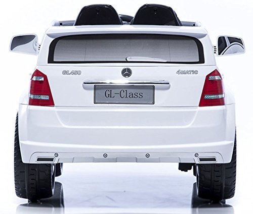 Mercedes-Benz SUV GL450 GL 450 Jeep 12V Kinderauto Kinderfahrzeug Kinder Elektroauto (Weiss)