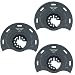Produktbild 3 x topstools stl88b _ 3 88 mm HSS Bimetall Klinge für Bosch Fein Starlock Plus Max AUTOCLIC Multi Tool Zubehör