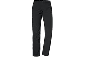 Schöffel Damen Pants Engadin1 Warm L, warme Wanderhose mit 4 Wege-Stretch, robuste Thermohose mit vorgeformtem Knie und verstellbarem Bund