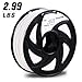 Price comparison product image 3D Printing Filament, 3DMARS 1.75mm PLA 3D Printer Filament, 2.99LBS Spool,Dimensional Accuracy +/- 0.05mm,White