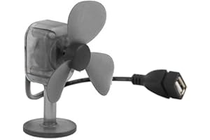 SNOWCHECKING Windbetriebenes USB-Ladegerät, kleine Mini-Windgenerator-Windturbine, 5 W Outdoor-Powerbank, Lichtgenerator für Radfahren, Camping, Auto, Reisen