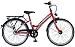 Produktbild Prophete Mädchen Kinderfahrrad Wave 24 Zoll Cool To School Einsteiger 6.2, rot matt, 34, 52356-4111