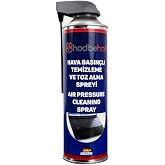 Genel Tetikli &Ccedil;ubuklu Kapak Toz Alıcı Basın&ccedil;lı Hava Spreyi Air Duster 500 ml