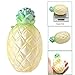 Produktbild squishy jumbo ananas duftende creme super langsam steigende squeeze spielzeug heilung spielzeug- stress für kinder-kawaii soft toys kinder weiche mini tiere party geschenk (11.8*6.5cm, Gelb)