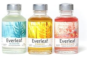 Everleaf Taster Pack - Non-Alcoholic Aperitifs - Forest, Mountain, Marine - A selection of trial sizes to prepare a delicious spritz. A great alternative to alcohol-free Gins (3 x 5cl)