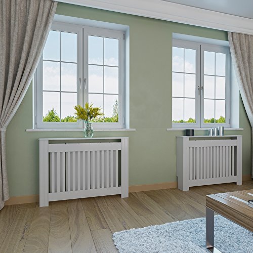 Design Heizkörperverkleidung Landhaus Heizungsverkleidung Heizkörper Abdeckung 1120mm - 3