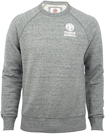 Franklin &amp; Marshall Mens Tuta Crew Tracksuit Sports Grey Marl (L)
