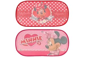 Sambros CAR-201-01 - Parasol para Ventana Trasera de Coche de Minnie Mouse