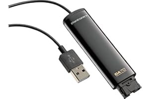 Plantronics DA70 USB audio processor - Accessoires pour casque /oreillettes (USB audio processor, Plantronics, Plantronics EncorePro 500/700, Noir)