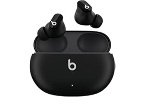 Beats Studio Buds – True Wireless Noise Cancelling Earbuds – IPX4 rating, Sweat Resistant Earphones, Compatible with Apple & Android, Class 1 Bluetooth, Built-in Microphone – Black