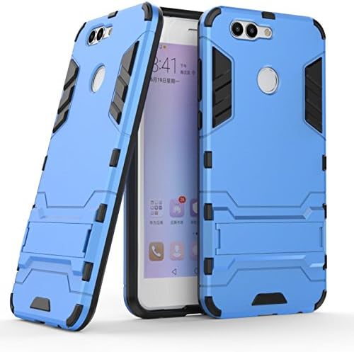 Huawei Nova2 Plus Case, CHcase Huawei Nova2 Plus Cover - Full Body Shock Resistant Armour Case -High-Tech Look -Dual Layer -Kickstand for Huawei Nova2 Plus -Blue