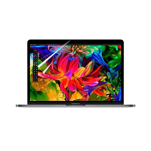 (2 pack) MacBook Pro 15 inch (A1707) Ultra Clear Laptop Screen protector, High Definition Anti-scratch Screen Protector for Macbook Pro 15.4 with Touch Bar