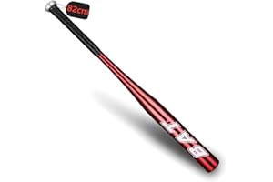 TARENT Baseballschläger 32 Zoll (82cm), Bat Baseballschläger Aluminium mit Rutschfester Griff, die Beste Größe für Baseball und Selbstverteidigung