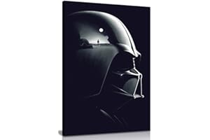 PANTHER PRINT Darth Vader Star Wars Canvas Wall Art Picture Print (18x12in), Living Room