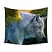 Produktbild L&LQ High-Definition-Wolf Wandteppich Decke multifunktionale Strandtuch, gt1052-3, 150 * 100