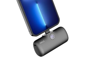 iWALK Portable Charger 4800mAh Power Bank Small and Cute Battery Pack Fast Charging power bank Compatible with iPhone 14/14 Plus/14 Pro/14 Pro Max/13/12/11 /XS/XR/X/8/7/6/Plus and More,Black