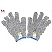 Produktbild ClookYeed 1 Paar Anti-Schnitt-Handschuhe Schnittschutz Stabbeständig Schutzstufe 5 Lebensmittelschutzhandschuhe Anti-Rutsch-Küche schneidet Handschuhe