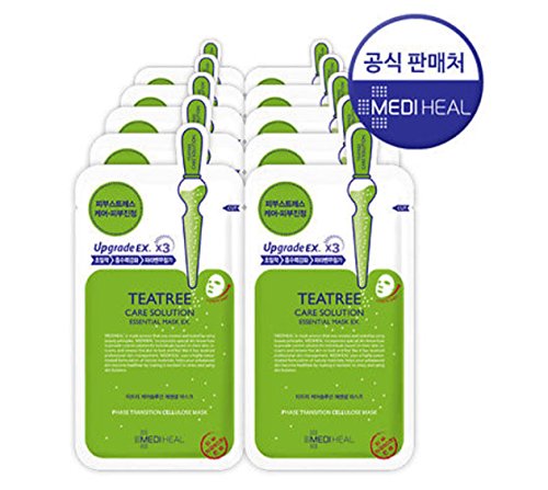 Mediheal Pacco di maschera essenziale della soluzione di guarigione fatta in corea