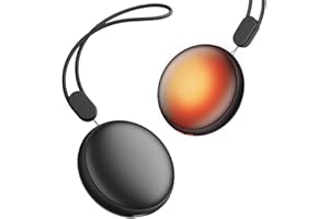 COZOME Handwärmer Elektrisch,4000 mAh 2er Pack Taschenwärmer Wiederverwendbar, Akku Handwärmer USB C, 5 Stufen Heizung bis zu 55°C, Geschenk für Männer und Frauen, Skifahren, Camping