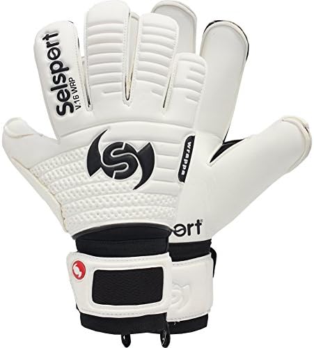 Boys Selsport Wrappa Classic Trust Junior 4 White Junior Goalkeeper Gloves White For Football
