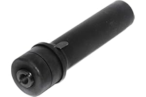 AIRSOFT WEBSITE Airsoft Softair Ausrüstung 5KU PBS-1 Airsoft-Schalldämpfer für AK-Serie 14mm CCW Schwarz