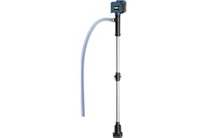 Mellif Akku Regenfasspumpe kompatibel mit Bosch professional 18V Akku, Wasserpumpe (Bürstenlos Motor, max. Fördermenge 2725 L/h,Förderhöhe 8 m,3-stufiger Durchfluss) für Regenwassertonne (Ohne Akku)