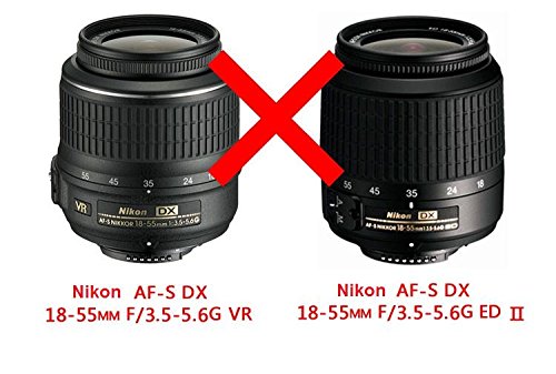 Pixtic - Pare-soleil HB-69 pour Nikon D90 D5100 D5200 D3000 D3100 D3200 NIKON AF-S DX NIKKOR 18-55mm f 3 5-5 6G VR II