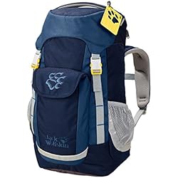 Jack Wolfskin Kinder Kids Explorer Wandern Outdoor Trekking Rucksack, Midnight Blue, 47x30x8 cm